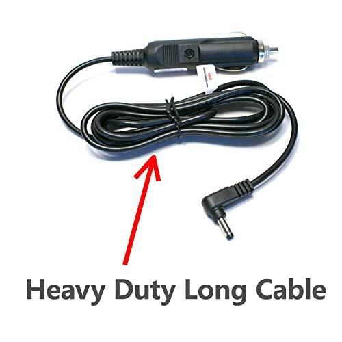 EDO Tech Supply EDO Tech DC Car Charger Adapter Cable Power Cord for Philips Single Dual Screen Portable DVD Player (6.5' Long Cord)