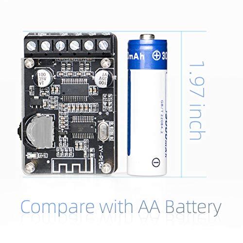 DAMGOO DAMGOO Audio Amplifier Board with BT 5.0, 10W 15W 20W 2.0 Dual Channel Stereo Wireless Mini Amp Module with Protective Shell