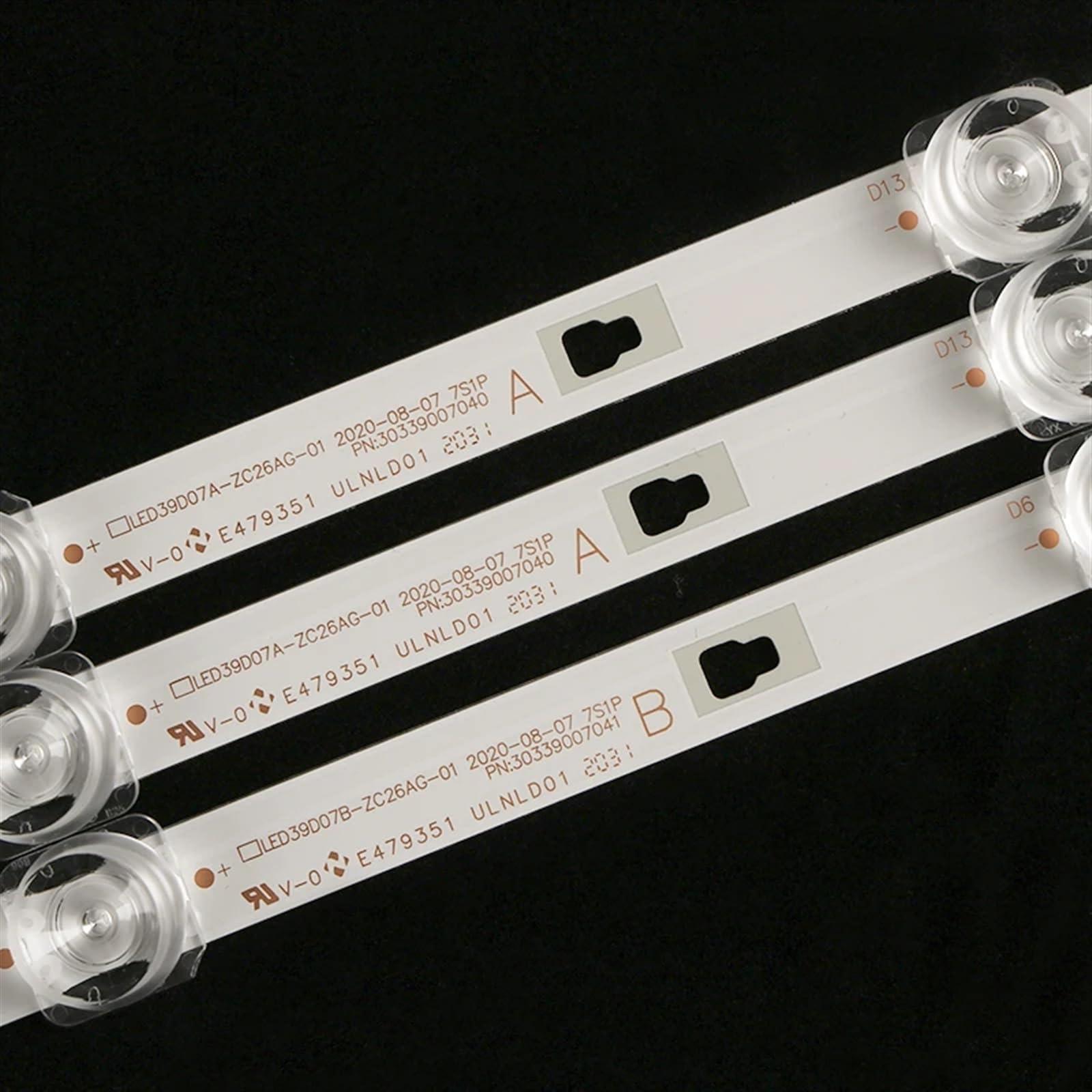 Anmou Anmou LED Backlight Strip 7 Lamp Compatible with Mi 39\" TV L40M5-4C D40PFCNN LED39D07B LED39D07A-ZC26AG-01 ZC23AG-02 LED40D07A LED40D07B