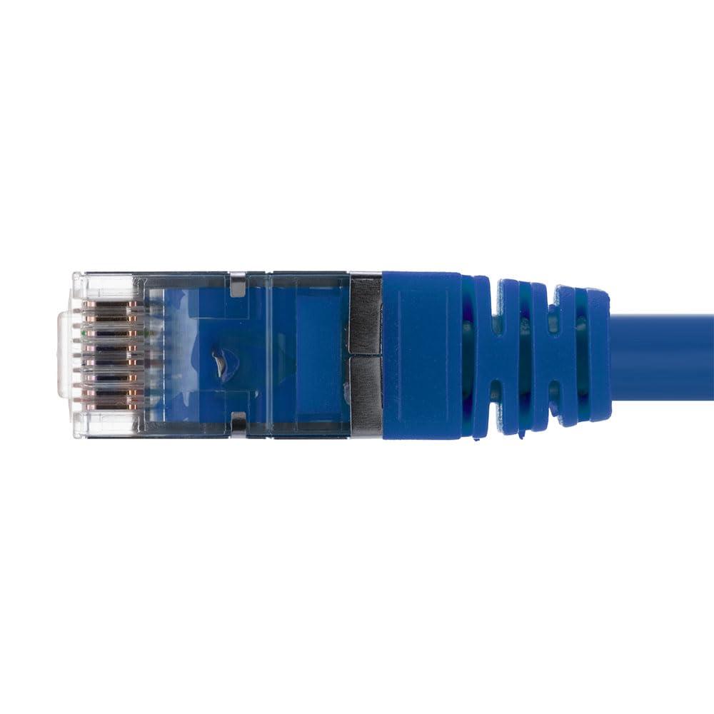 NavePoint NavePoint Ethernet Patch Cable CAT6, F/UTP, 26AWG, 2 Ft, 5 Pack, Blue