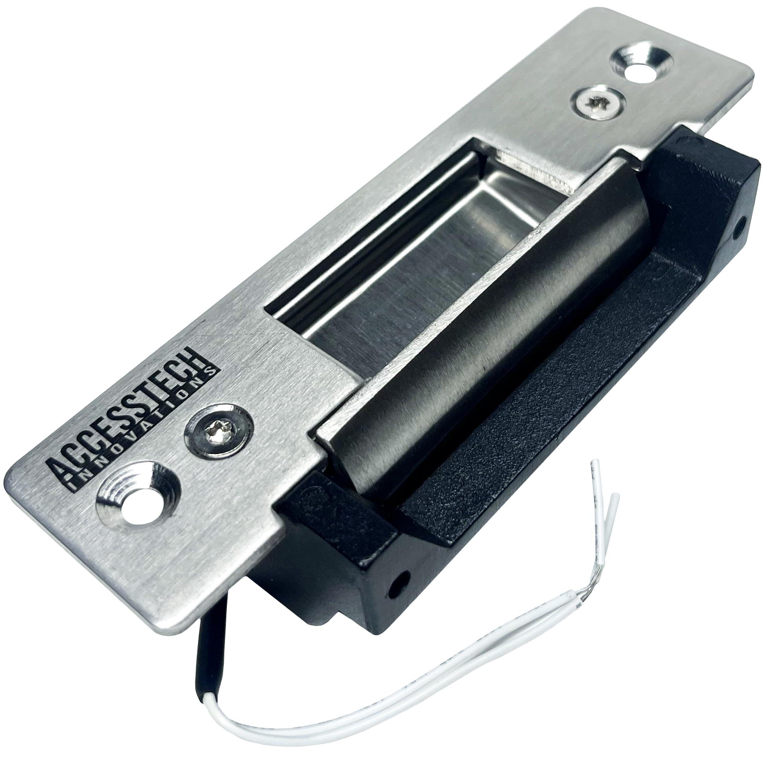 AccessTech Innovations Heavy Duty Electric Strike Door Lock ANSI Standard Access Control System | 2,200+ LBS | Fail-Secure/Fail-Safe Adjustable | 12VDC Input Voltage | AccessTech Innovations | Model: 300