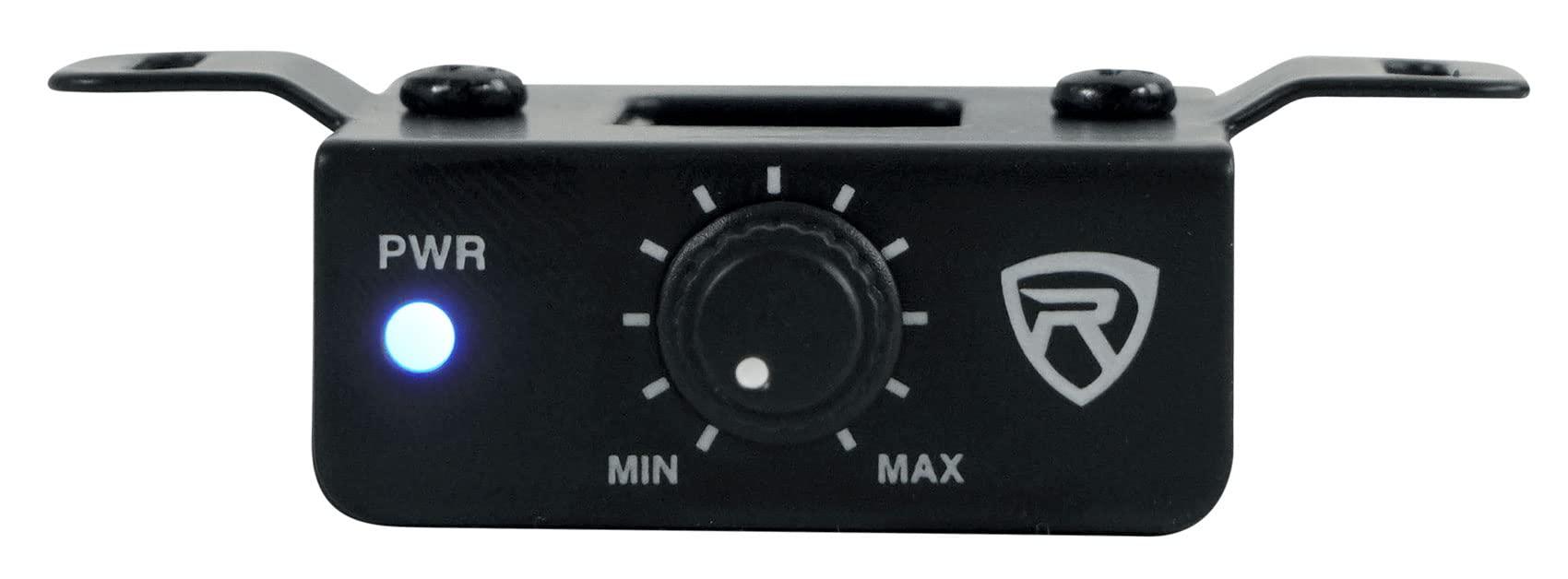 Rockville Rockville SS10P 10" 800w Slim Under-Seat Active Powered Car/Truck Subwoofer Sub Bundle RWK81 8 Gauge Complete Amp Installation Wire Kit