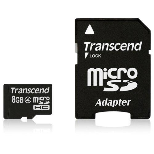 Original Equipment Manufacture Transcend - Secure Digital Micro, 8Gusdhc, Cl 4 "Product Category: Flash Storage/Secure Digital Card"