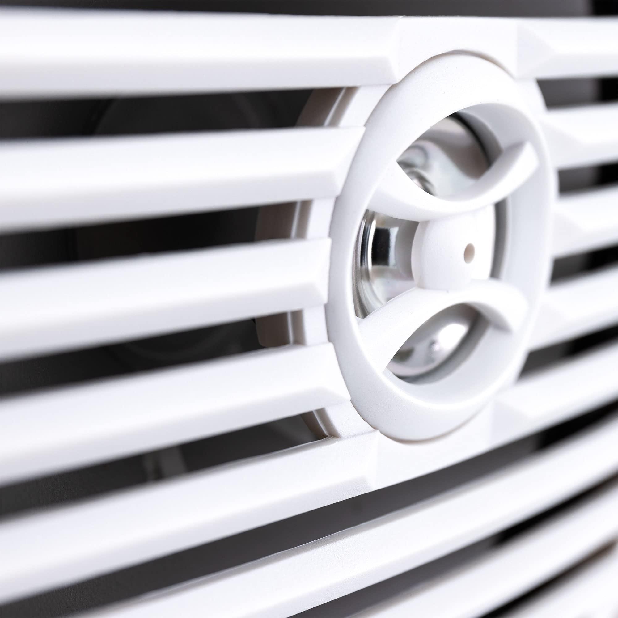 RecPro RecPro RV Speakers | 6.5\" Marine Speaker | Coaxial Style | Color Options | Pair of Speakers (White)