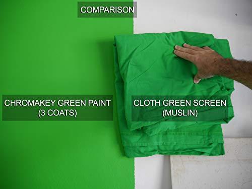 ChromaKey ChromaKey Green Paint 1 Gallon Green Screen Equivalent