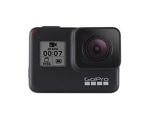 GoPro GoPro HERO7 Black Waterproof Digital Action Camera with Touch Screen 4K HD Video 12MP Photos Live Streaming Stabilization (Renewed)