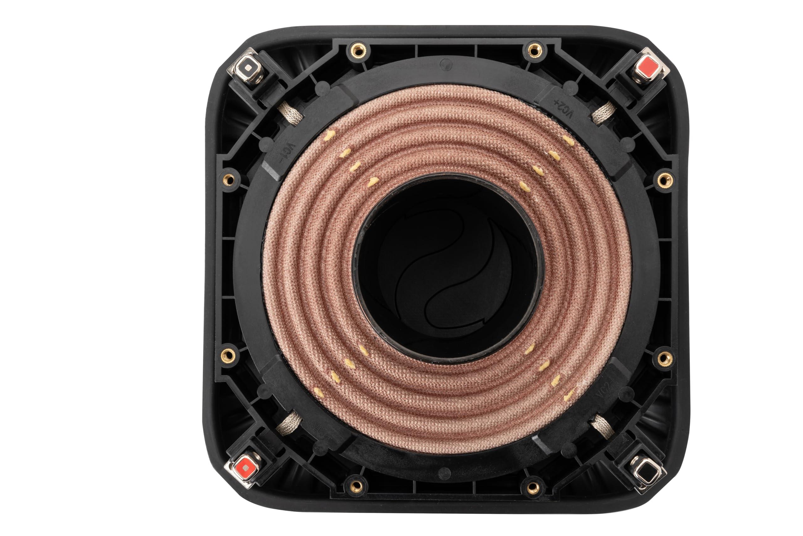 KICKER KICKER 49L7X122RK Re-Cone Kit, for 12" (30cm) 2-Ohm 49L7X122 SoloX Subwoofer Only, Dual 2-Ohm Voice Coils, Quick in-Field Repair, No Glueing, RoHS Compliant