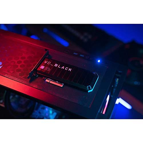 WD_BLACK WD_BLACK 4TB AN1500 NVMe Internal Gaming Solid State Drive SSD Add-In-Card - Gen3 PCIe, Up to 6500 MB/s - WDS400T1X0L