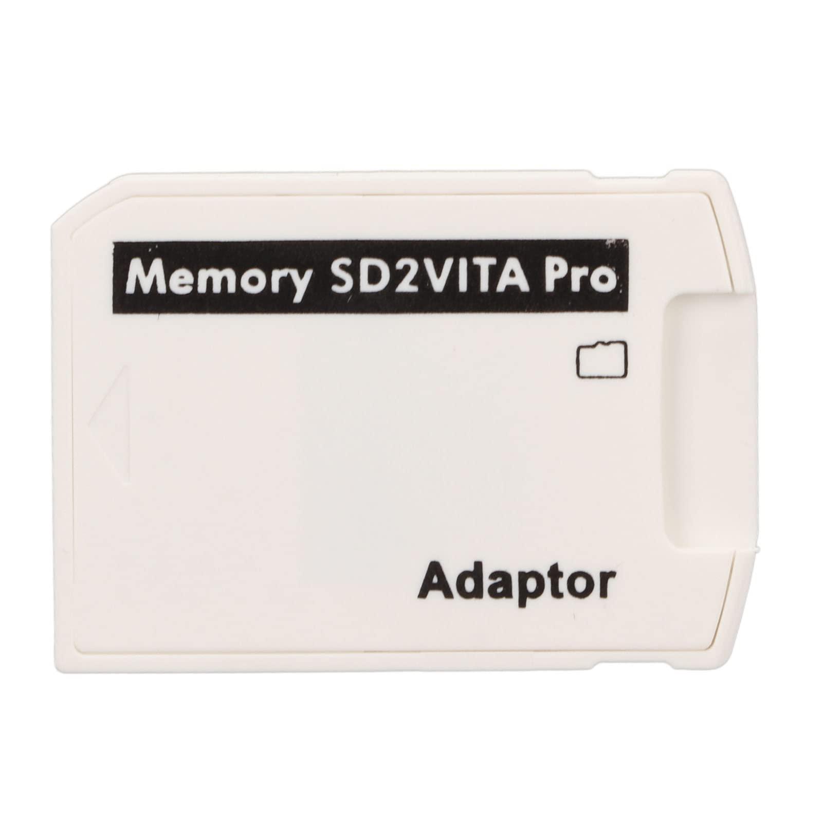 GOWENIC SD2VITA Memory Card Adapter for PS Vita 256GB Storage, Faster Loading, Compatible with PS Vita 1000 2000, HENkaku 3.60, Easy to Use