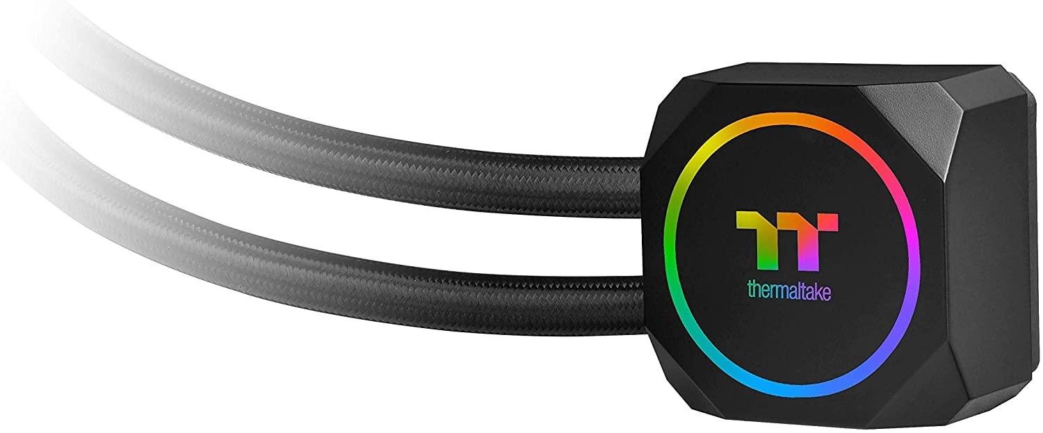 Thermaltake Thermaltake TH240 ARGB Motherboard Sync Edition Intel LGA1700 Ready/AM5/ AMD All-in-One Liquid Cooling System 240mm High Efficiency Radiator CPU Cooler CL-W286-PL12SW-C, Black