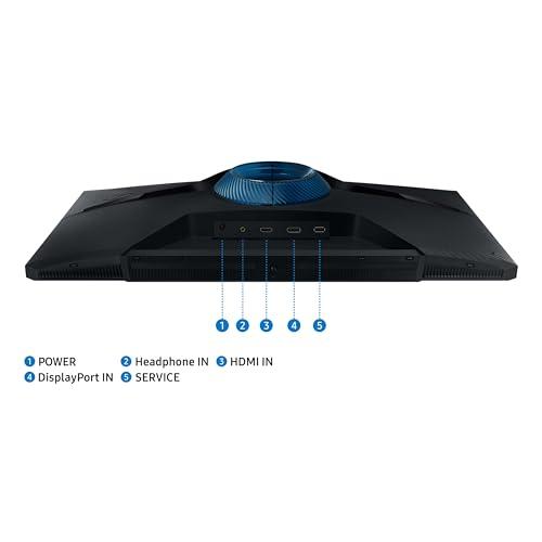 SAMSUNG SAMSUNG 32-Inch Odyssey G3 (G30D) Series FHD Gaming Monitor, 1ms, 180Hz, AMD FreeSync, Adjustable Stand, Black Equalizer, Virtual Aim Point, Eye Saver Mode, Flicker-Free, LS32DG302ENXZA, 2024