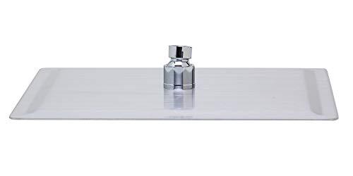 ALFI brand ALFI brand RAIN12S 12-Inch Solid Square Ultra Thin Rain Shower Head, Brushed Stainless Steel