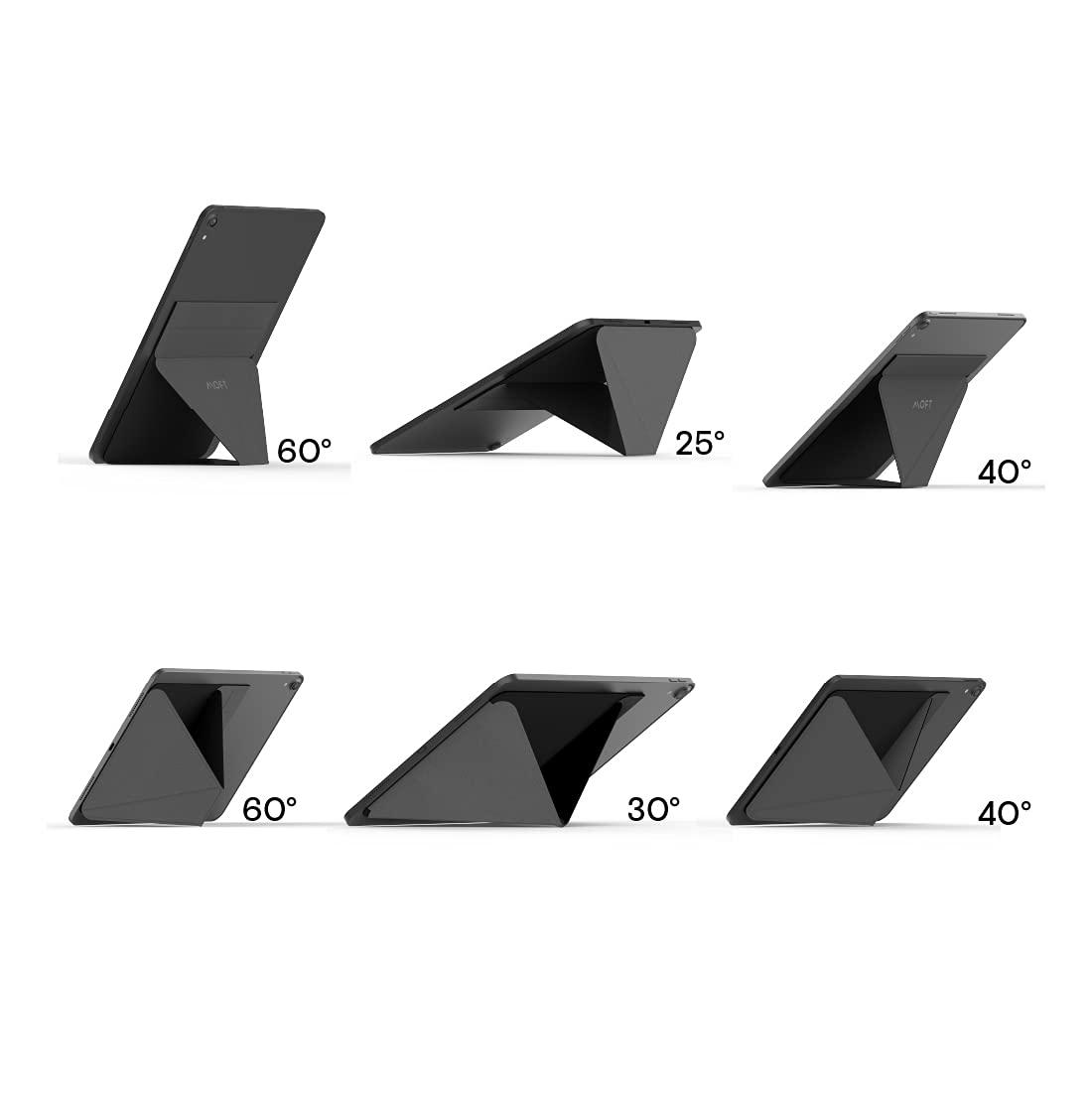 MOFT MOFT Snap Tablet Stand & Snap Tablet Sticker,Foldable and Adjustable in Portrait or Landscape, Ultra-Slim, Compatible with 9.7" to 13" Tablets