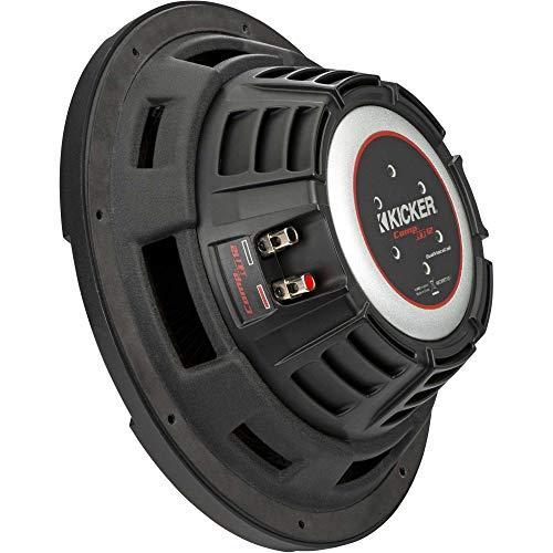 KICKER KICKER 48CWRT124 CompRT 12" Subwoofer, DVC, 4-ohm - Includes Speaker Wire