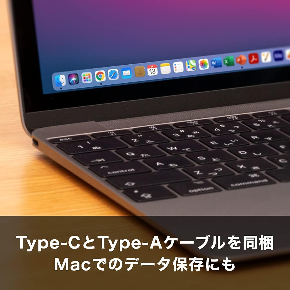 BUFFALO Buffalo External 500GB Small Compact Portable USB3.2Gen2 2000MB/s Black SSD-PHE500U3-BA