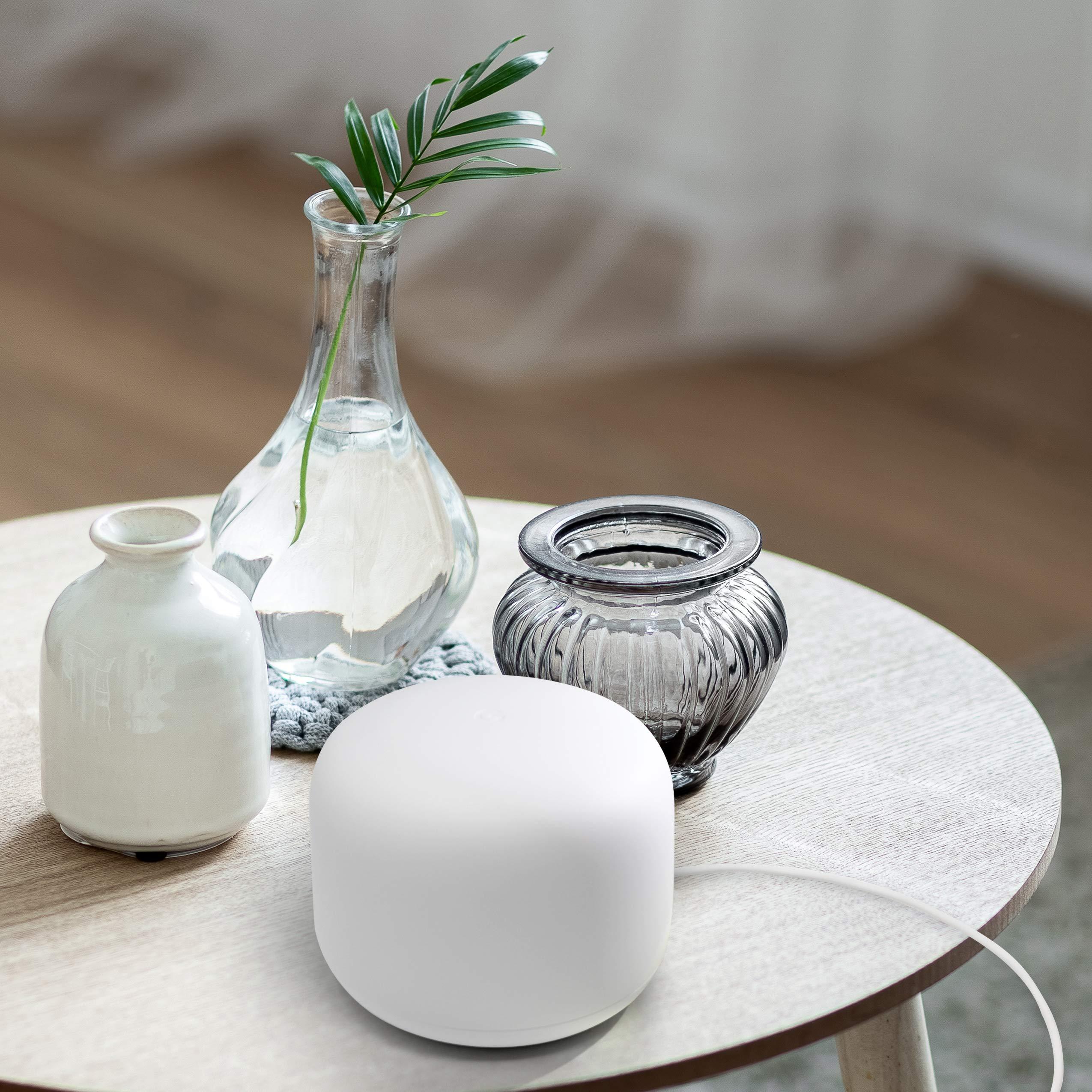 Vebner Vebner 2-Pack - 6-Foot Power Adapter Compatible with Google Nest Mini, Nest Hub, Nest WiFi Router and Nest WiFi Point Power Cable