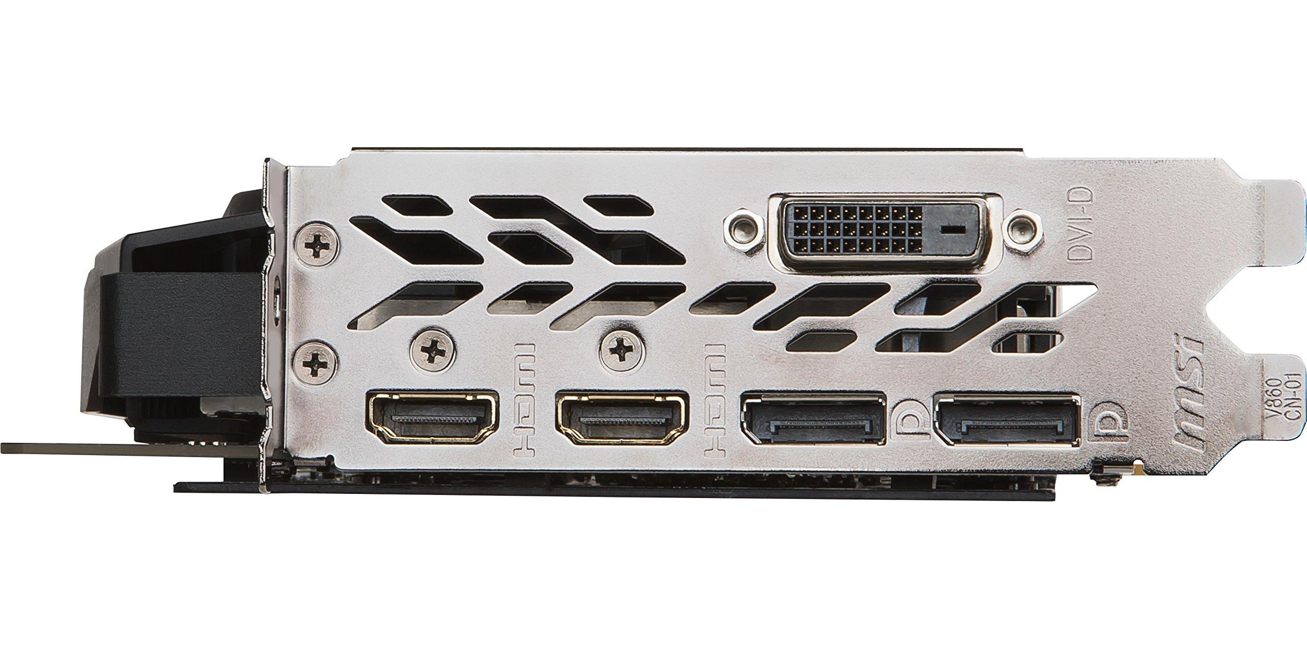 MSI MSI Gaming GeForce GTX 1080 Ti 11GB GDRR5X DirectX 12 352-bit VR Ready Graphics Card (GTX 1080 TI Duke 11G OC)