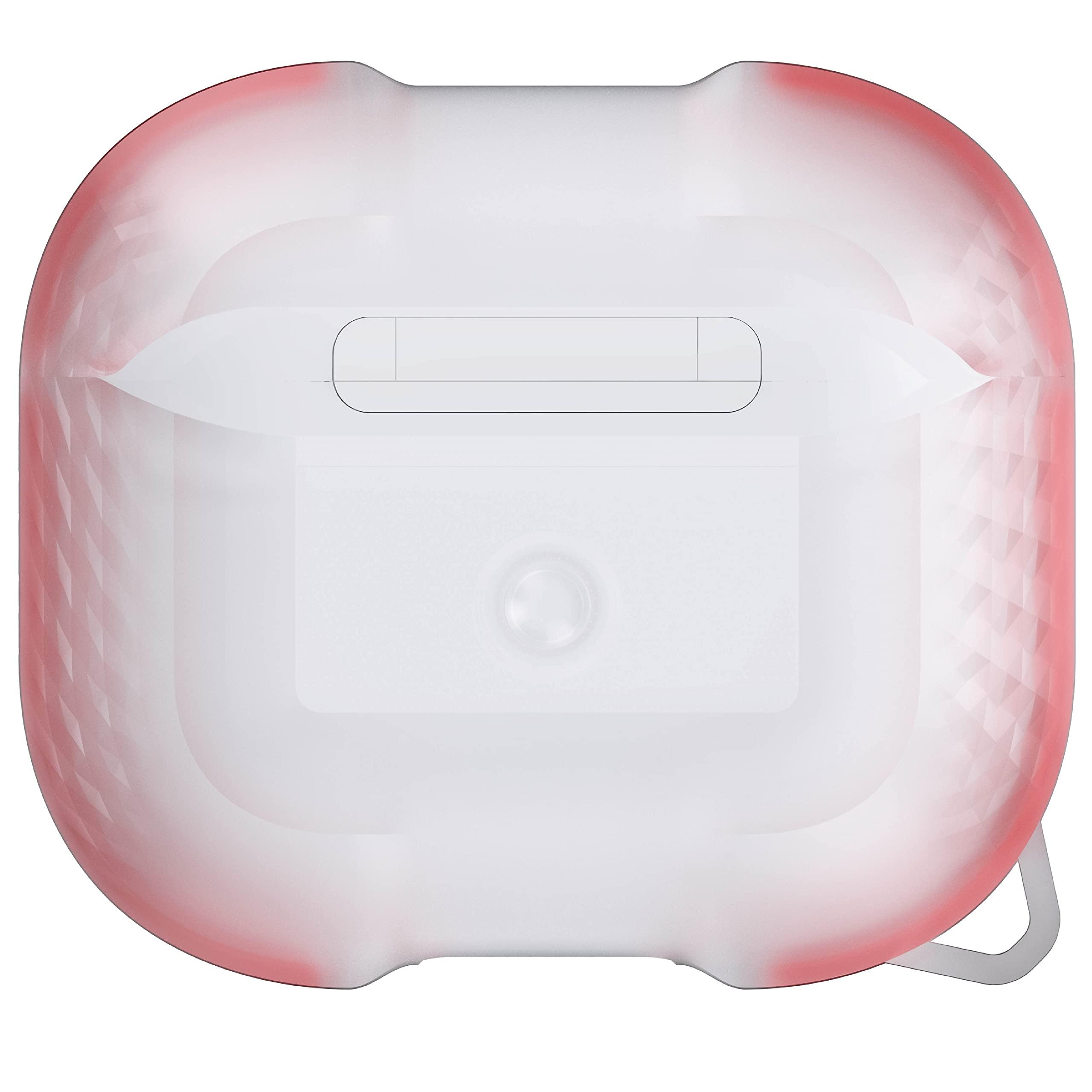 Ghostek Ghostek COVERT AirPods 3 Case Clear Protective Silicone Cover with Keychain Premium Slim Design with Heavy Duty Protection Wireless Charging Compatible Designed for 2021 Apple AirPod (3rd Gen) (Clear)