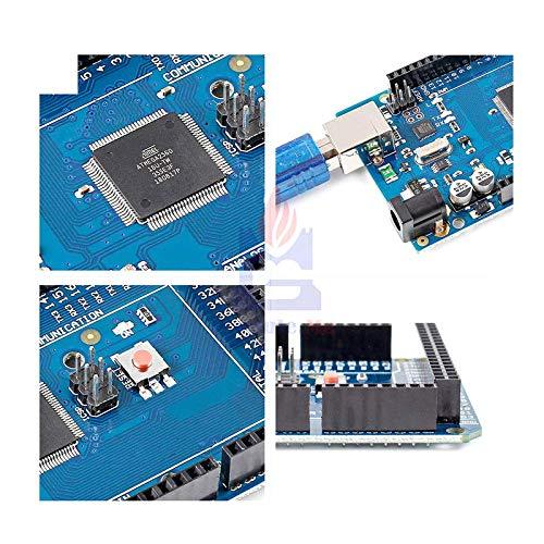 Paialu MEGA2560 R3 ATmega2560 Expansion Board for Ardiuno Replacement Module for Ardiuno Breadboard