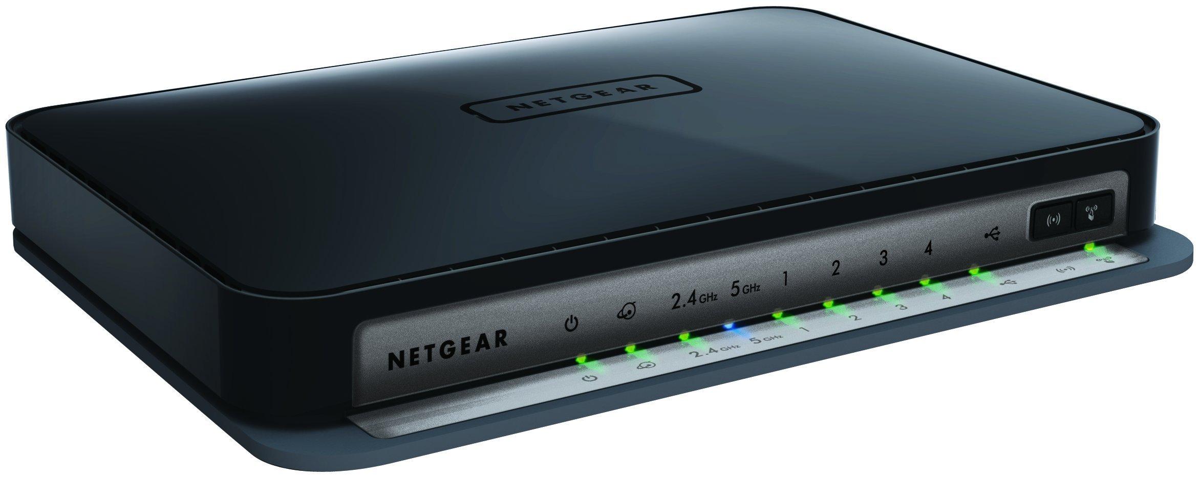 NETGEAR NETGEAR N750 Dual Band 4 Port Wi-Fi Gigabit Router (WNDR4300) (Renewed).
