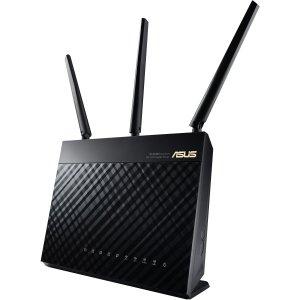 ASUS ASUS AC1900 WiFi Gaming Router (RT-AC68U) - Dual Band Gigabit Wireless Internet Router, Gaming & Streaming, AiMesh Compatible, Included Lifetime Internet Security, Adaptive QoS, Parental Control