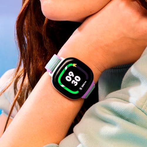 Fitbit Fitbit Google Ace LTE - Kids Smartwatch with Call, Message, GPS, and Activity-Based Games, Ace Pass Data Plan Required - Spicy - Moovin