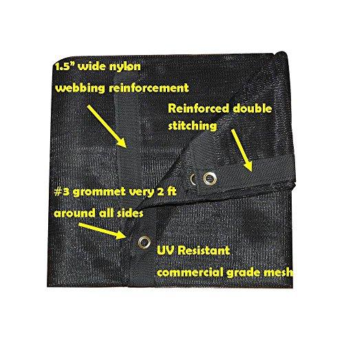 MP Socks & Tights MP Heavy Duty Shade Net Tarp, 6 x 10-Feet