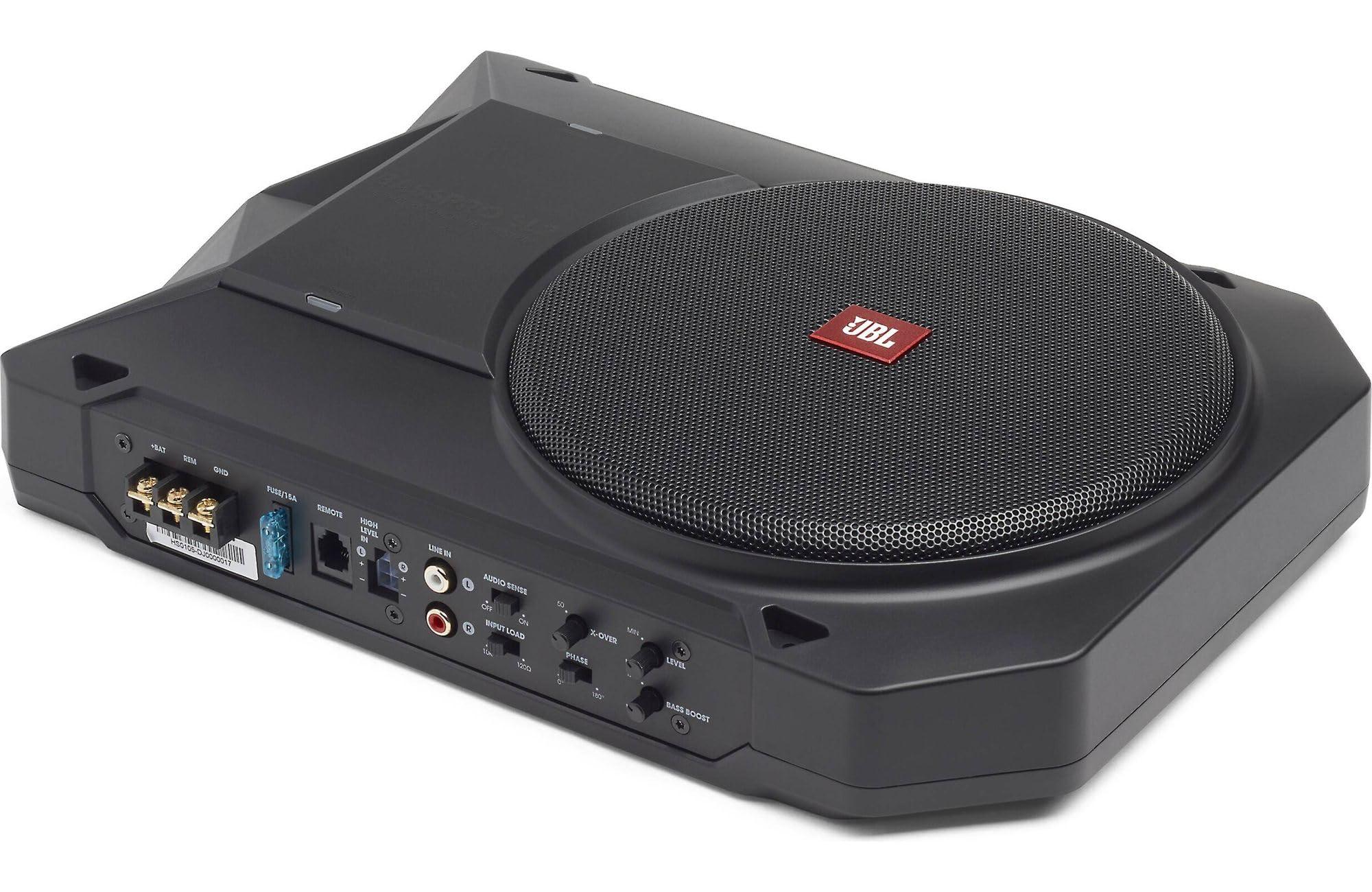 JBL JBL BassPro SL2 Active Underseat Car Subwoofer with Built in Amplifier - Under Seat 8\'\' 125 Watt Power Amplifier