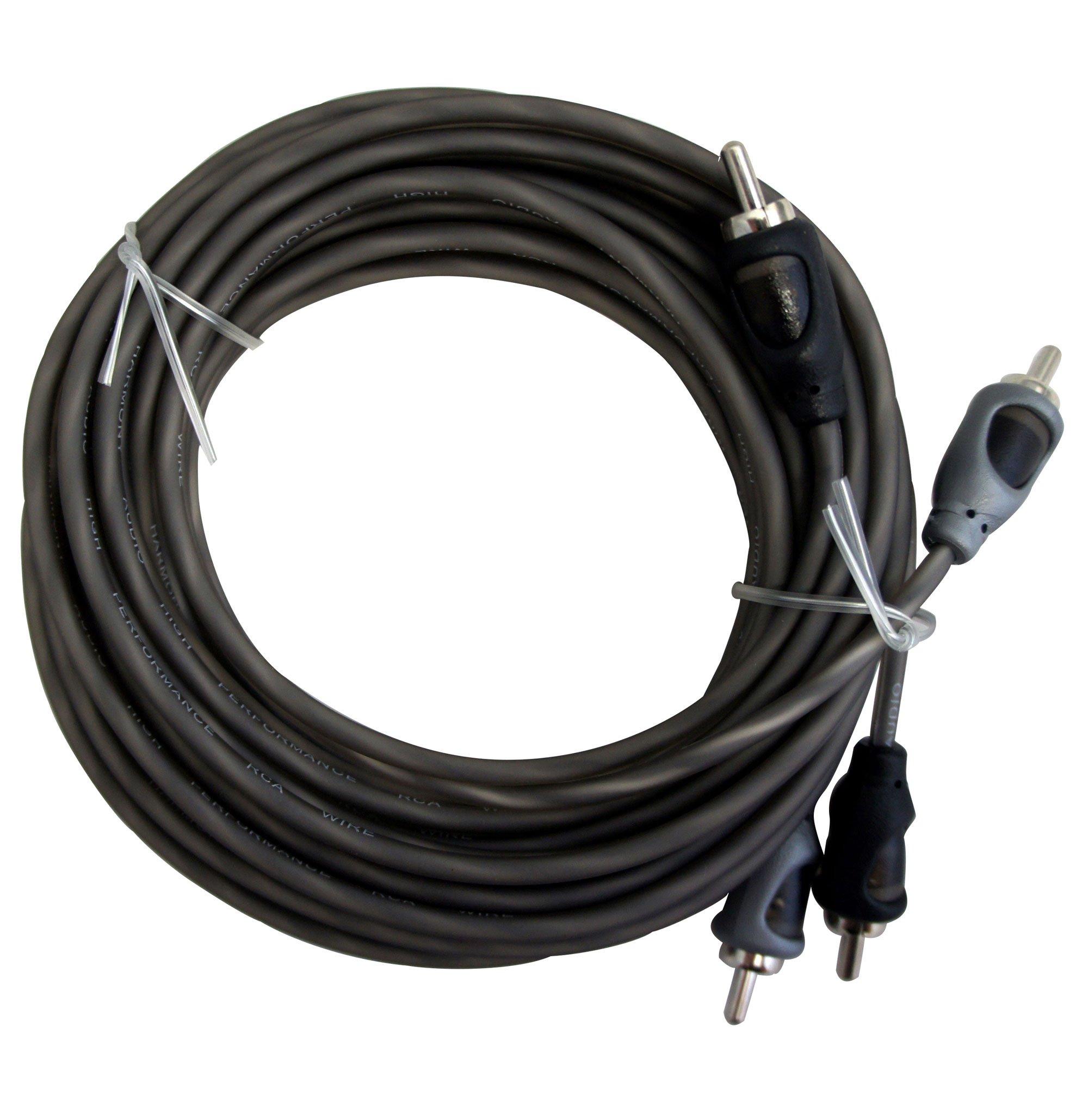 KICKER KICKER 46CXA6605 Car Audio 5 Channel Speaker and Sub 1200W Amp, 46CXARC Car CXA CX PXA Amp Bass Remote Control Knob and 46PKD1 Car Audio 1/0 Gauge OFC Dual Amp Install Kit