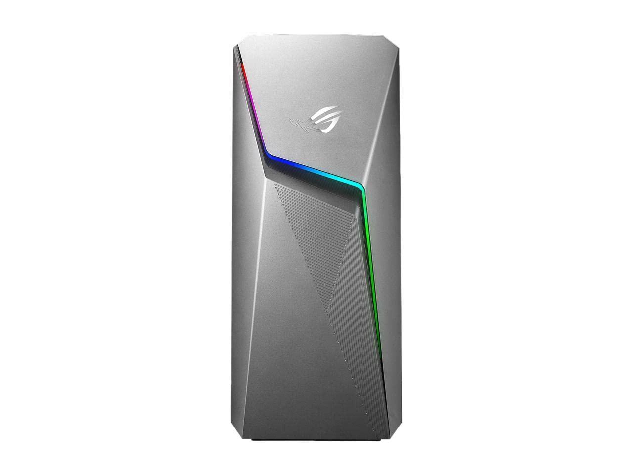 ASUS ASUS ROG Strix G10DK Gaming Desktop PC, AMD Ryzen 7 3700X, GeForce GTX 1660 Ti, 16GB DDR4 RAM, 512GB PCIe SSD, Wi-Fi 5, Windows 10 Home, G10DK-AB764