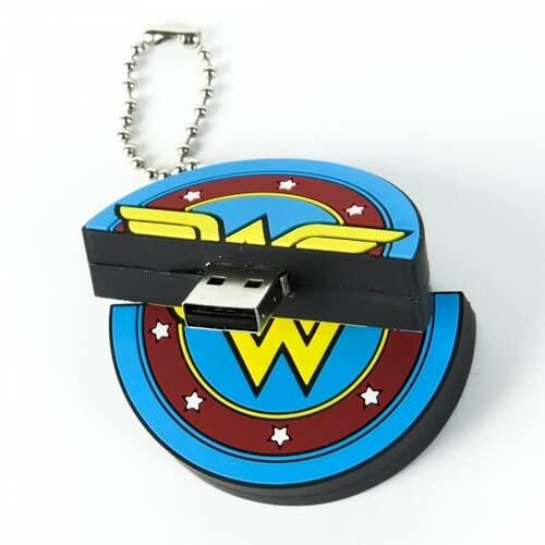 Emtec EMTEC 32GB-Wonderwoman DC Comics Collector USB 2.0 3D Soft Touch Gum Flash Drive