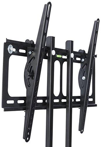 Displays2go Displays2go SHFMT3255B VESA TV Mount for 32-55\" HDTV Monitors, Fixed Bracket with Glass Shelf