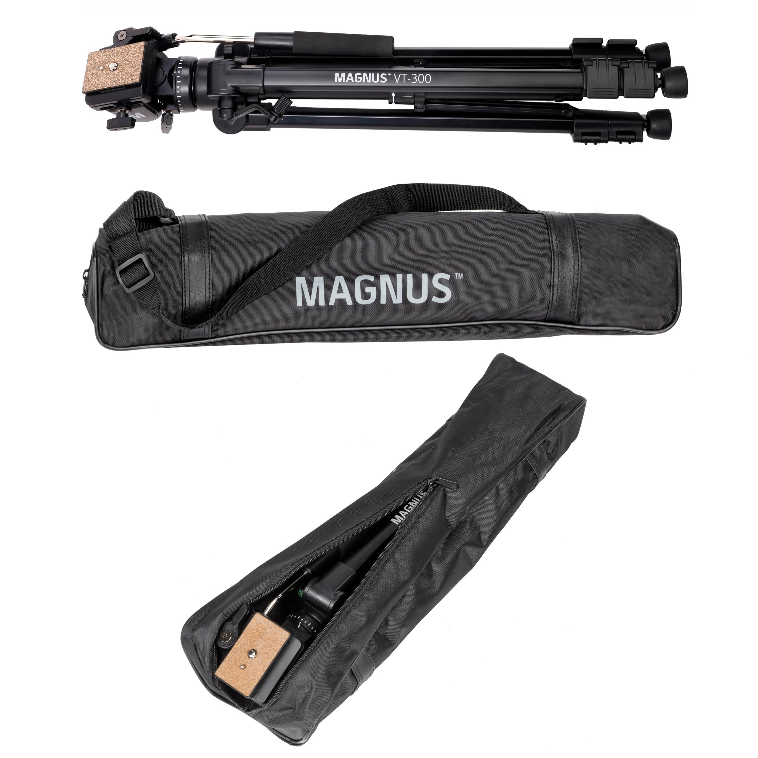 Magnus Magnus VT-300 Video Tripod with Fluid Head