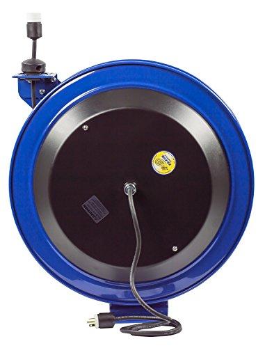 COXREELS Coxreels EZ-Coil Safety Series Power Cord Reel - 100 Ft., Model# EZ-PC24-0012-A