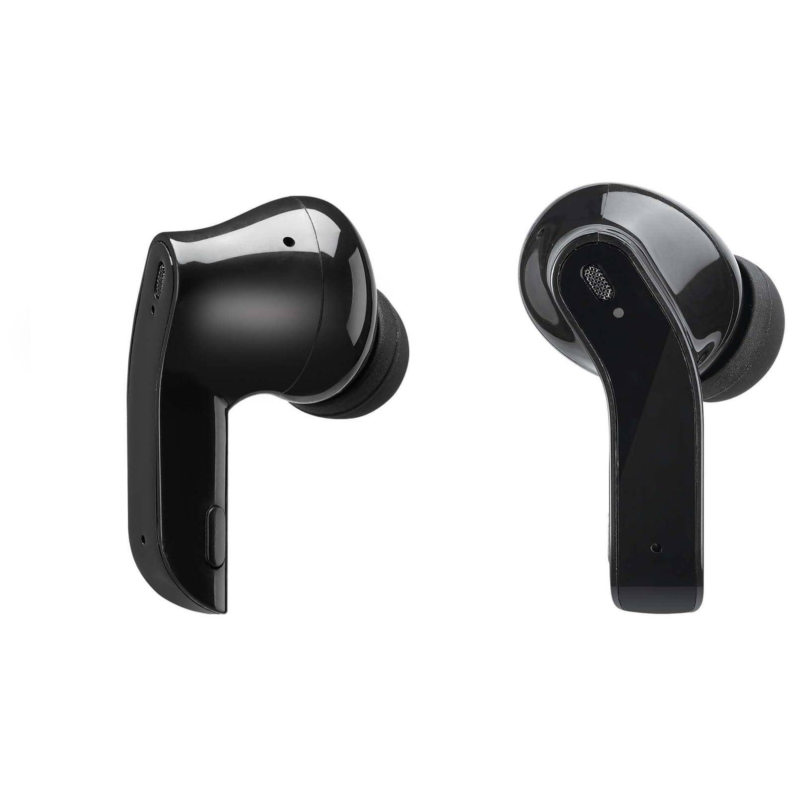 iLive iLive Truly Wire-Free Earbuds with Active Noise Canceling, Charging Case, Includes 3 Set of Ear Tips, Black (IAEBT600B)