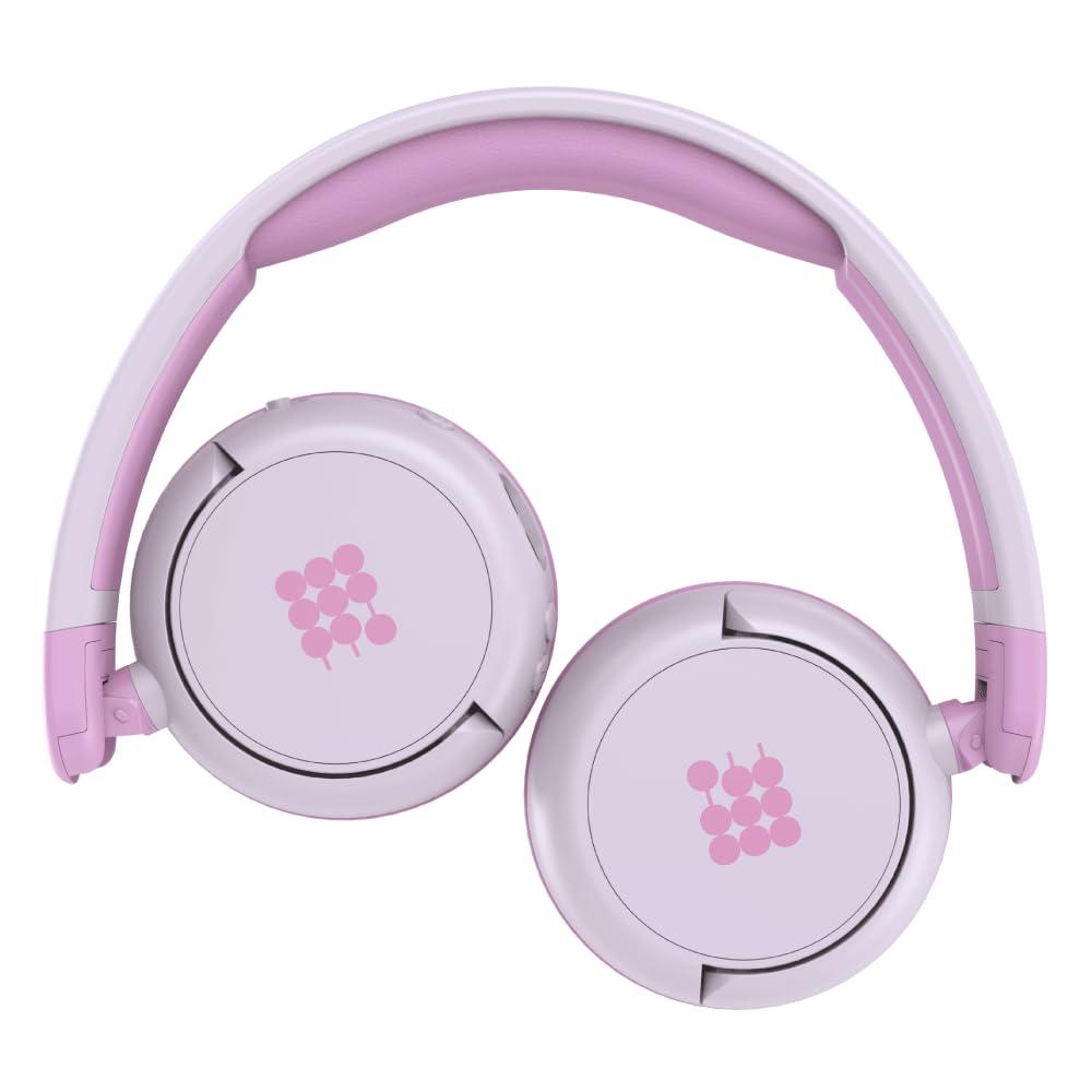 Cubitt Tracking Technologies Cubitt Bluetooth Headphones for Kids, Wireless, with Premium Sound Quality, Built in Microphone, 24 Hours Playtime, Study Mode/Volume Limited and AUX Cord for iPad, Tablet, Airplane, Phone, PC