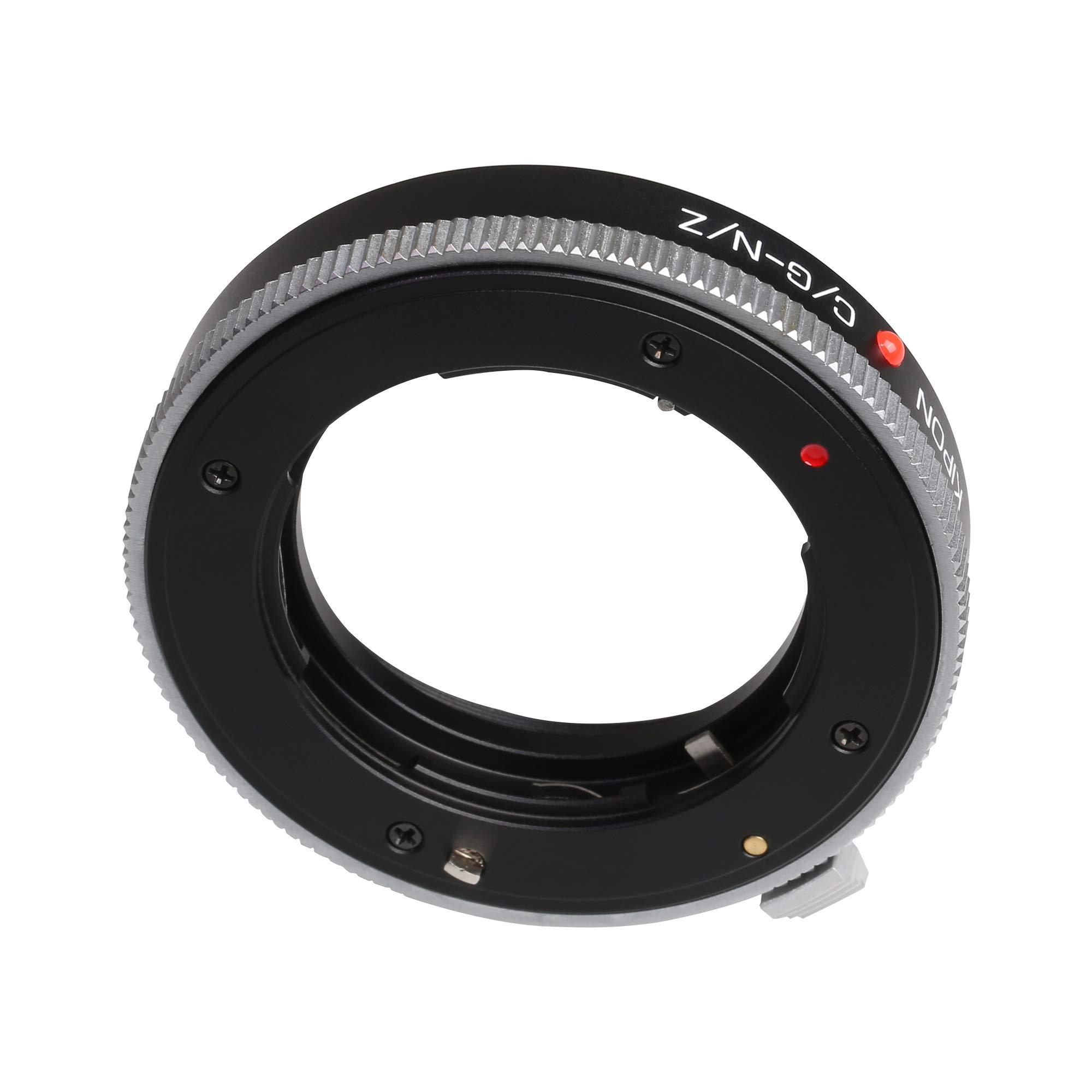 Kipon Kipon Adapter Using for Contax G Mount Lens Compatible with Nikon Z Full Frame Mirrorless Camera