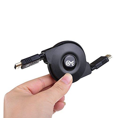 Cable Matters Cable Matters Retractable HDMI Cable with HDR and 4K 60Hz Resolution Support - 3.3 Feet