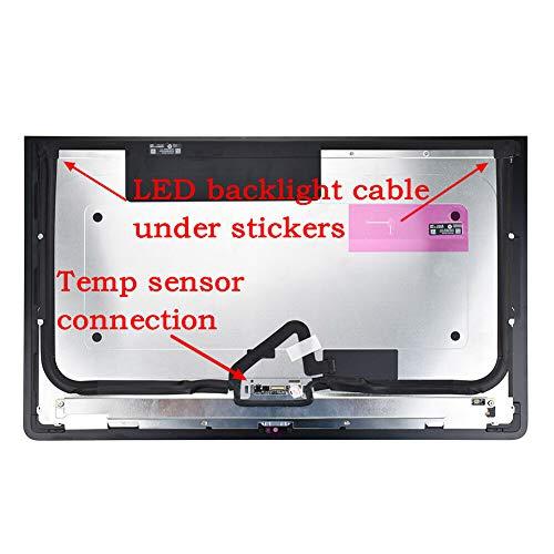 WARWOLFTEAM WARWOLFTEAM 21.5" Compatible with iMac A1418 2012-2015 LM215WF3 (SD)(D1) LCD Display Screen Replacement Free Adhesive Kit (Only Fit 2K Version)