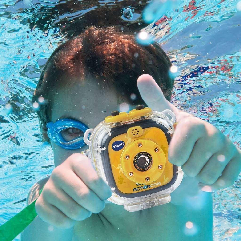 VTech VTech Kidizoom Action Cam, Yellow, 480p