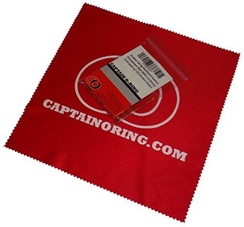 Captain O-Ring Captain O-Ring - Rubber Oring Keyboard Switch Dampeners/Sound Reducers Red [40A-L 0.2mm Reduction] (135 pcs w/Screen Cloth)
