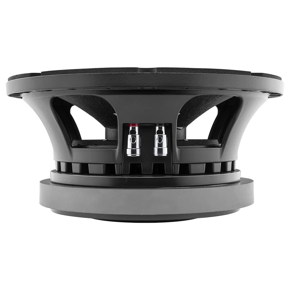 DS18 DS18 10PRO1200MB-8 10" Mid-Bass Loudspeaker 1200 Watts Max Power 600 Watts RMS 8-Ohm - Powerful Midbass for Competitive Builds - Pro Audio Stereo Sound System - 1 Speaker