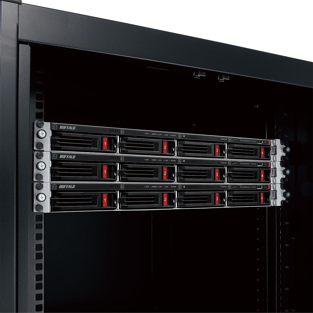 BUFFALO BUFFALO TeraStation 3430RN 4-Bay 16TB (4x4TB) Rackmount Small-Med Business NAS w/Hard Drives Included