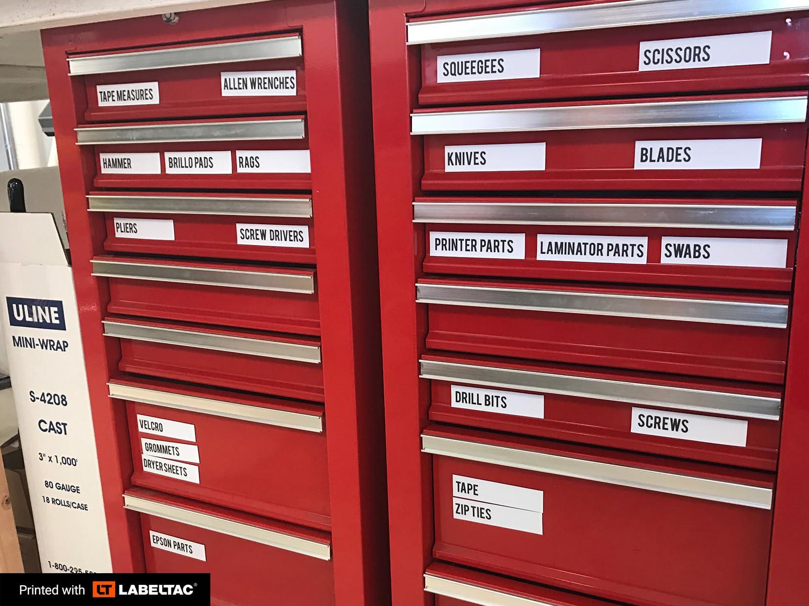 LabelTac LabelTac 5S Industrial Label Printer (5S Industrial Label Printer), 13 x 9 x 7.8 inches, Black