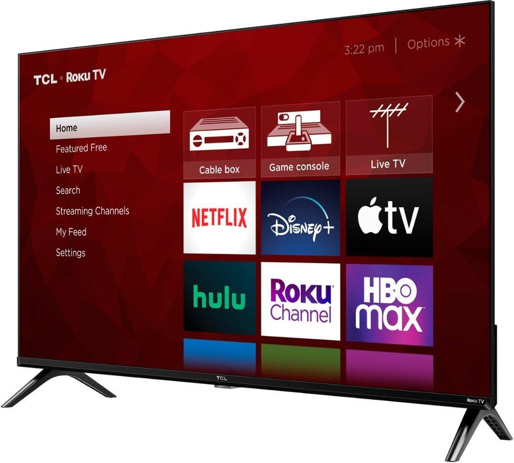 TCL TCL 32-Inch Class 3-Series Full HD 1080p LED Smart TV with Dual-Band WiFi Works with Popular Voice Assistants 32S357 (Renewed)