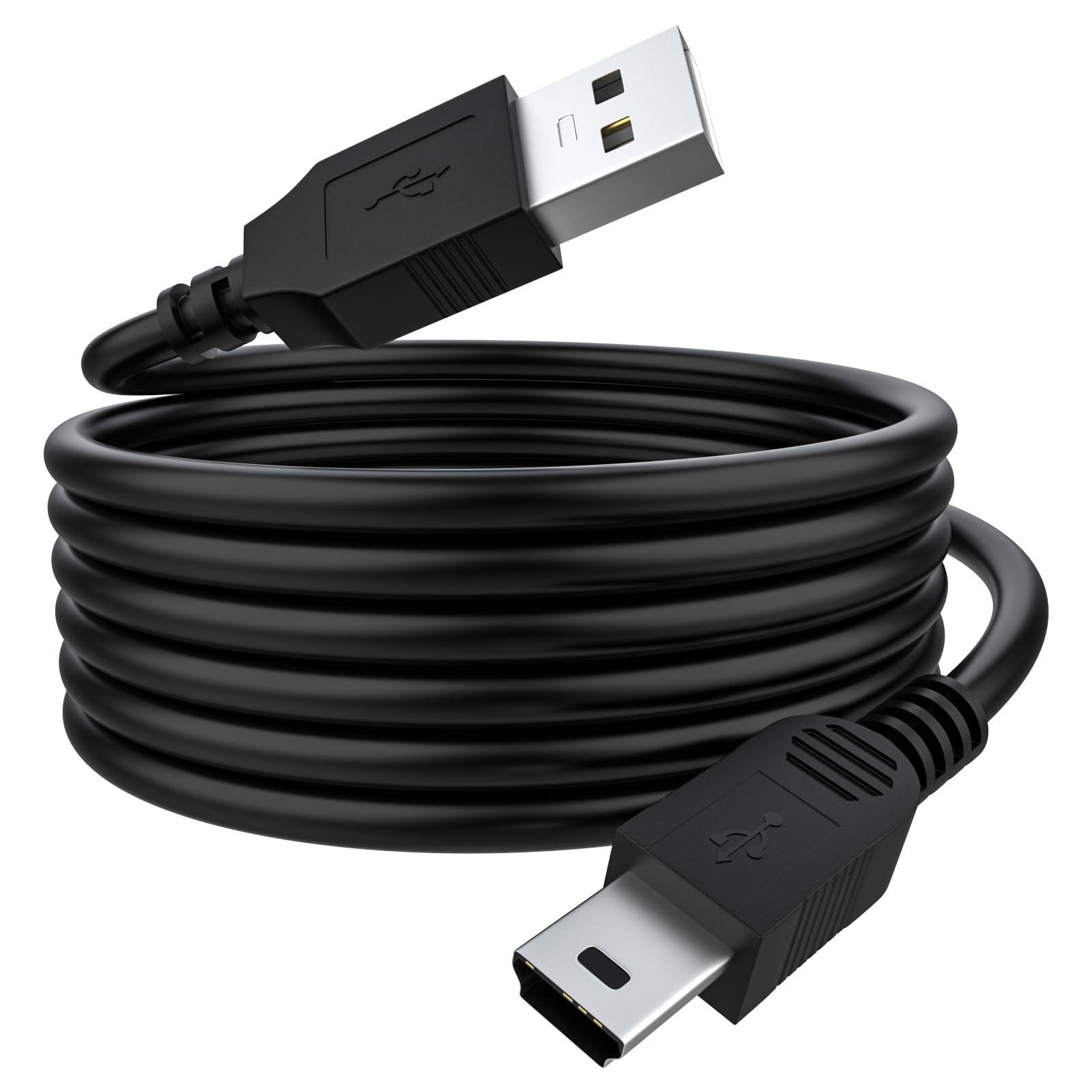 Gneinour Gneinour TI-84 Plus CE Charger Compatible with Texas Instruments Calculators TI 89 Titanium, TI Nspire CX II CAS, TI84 Plus CE Color C Silver Calculators, TI Nspire CX CAS Charger, 2.6ft