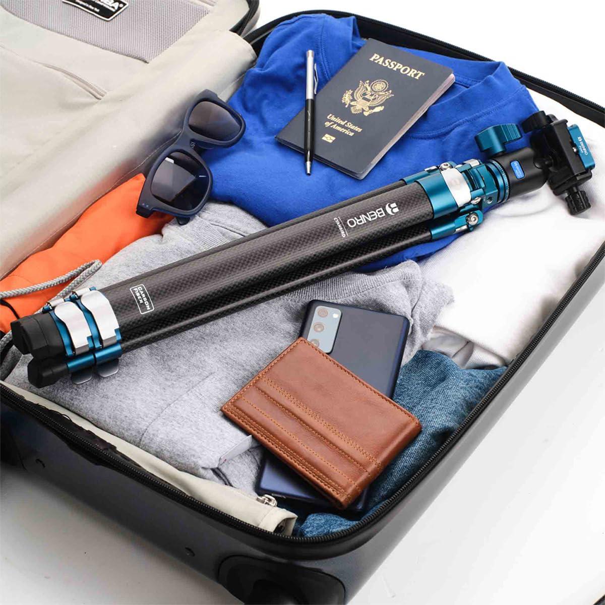 Benro Benro MiniBird 3 Section Carbon Fiber Tripod w/ N00P Head (TCBC13N00P)