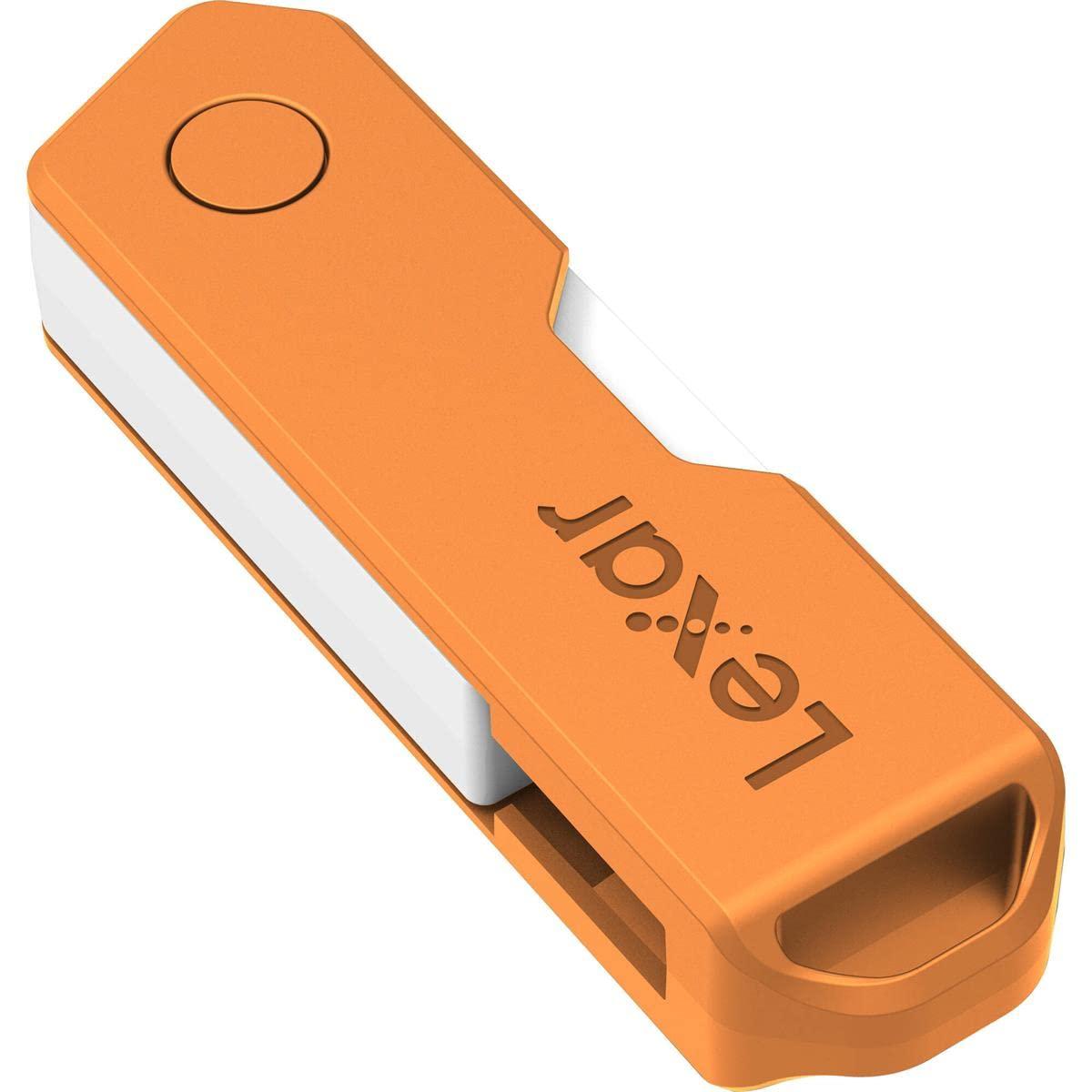 Lexar Lexar JumpDrive TwistTurn2 32GB USB 2.0 Flash Drive, Orange (LJDTT2-32GABNAOG)