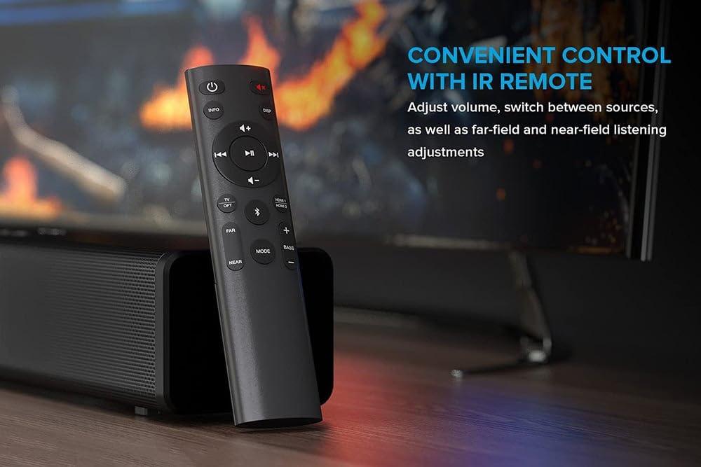 Creative Creative Stage 360 2.1 Bluetooth Sound Bar Speaker - 120 W RMS - Black