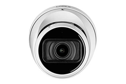 Lorex Lorex 4K (8MP) Motorized Varifocal Smart IP Dome Security Camera with Listen-in Audio and Real-Time 30FPS Recording - White